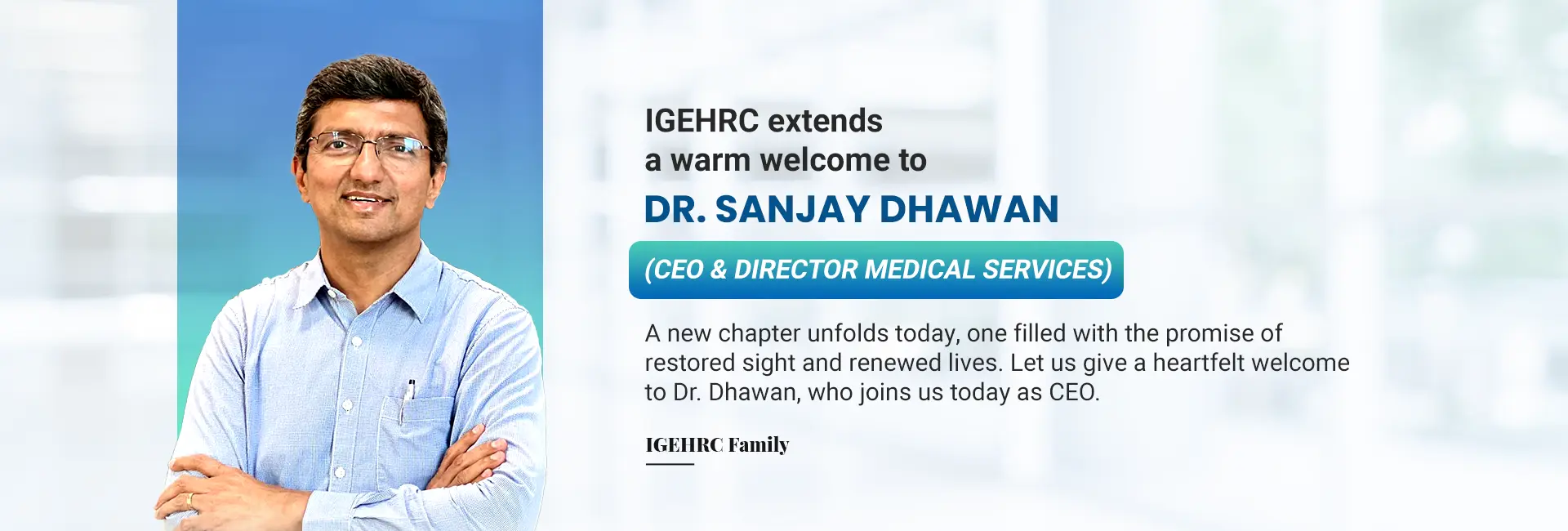 Dr. Sanjay Dhawan(Ceo & Director Medical Services)