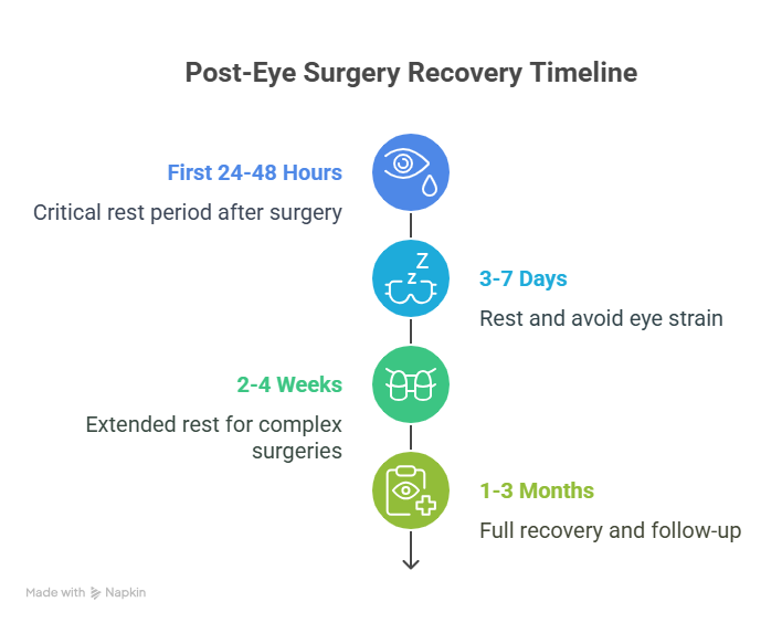 How Many Days of Rest Are Needed After Eye Surgery? How Many Days of Rest Are Needed After Eye Surgery?