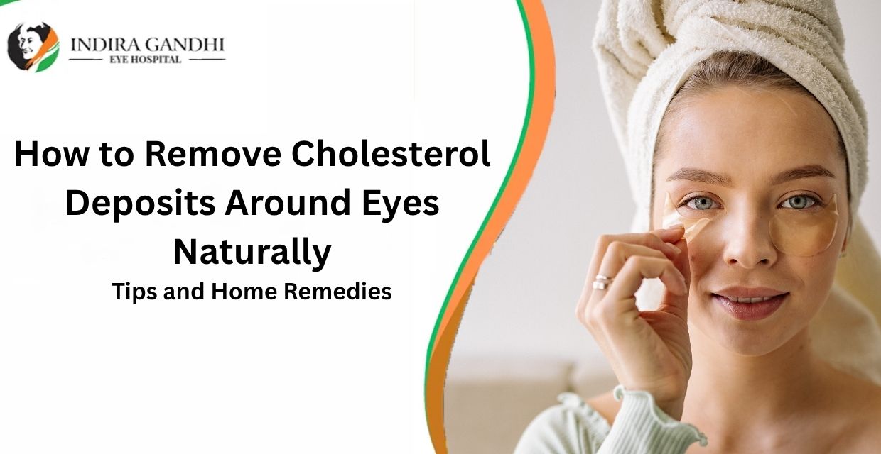 how to remove cholesterol deposits around eyes naturally