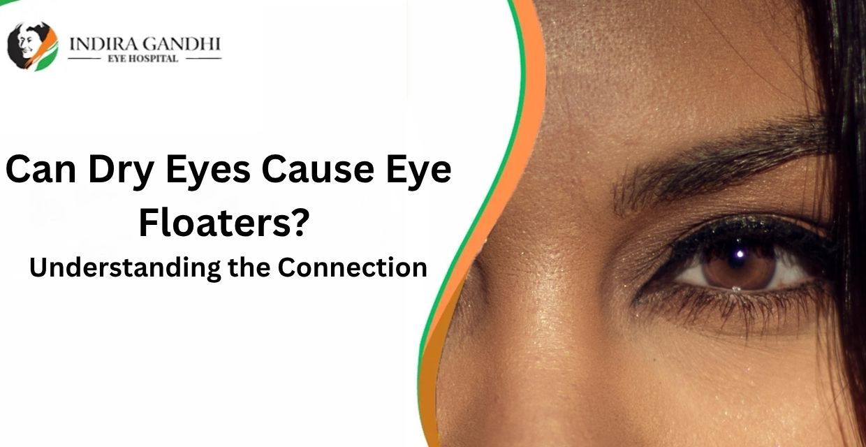 What causes floaters in the eye?