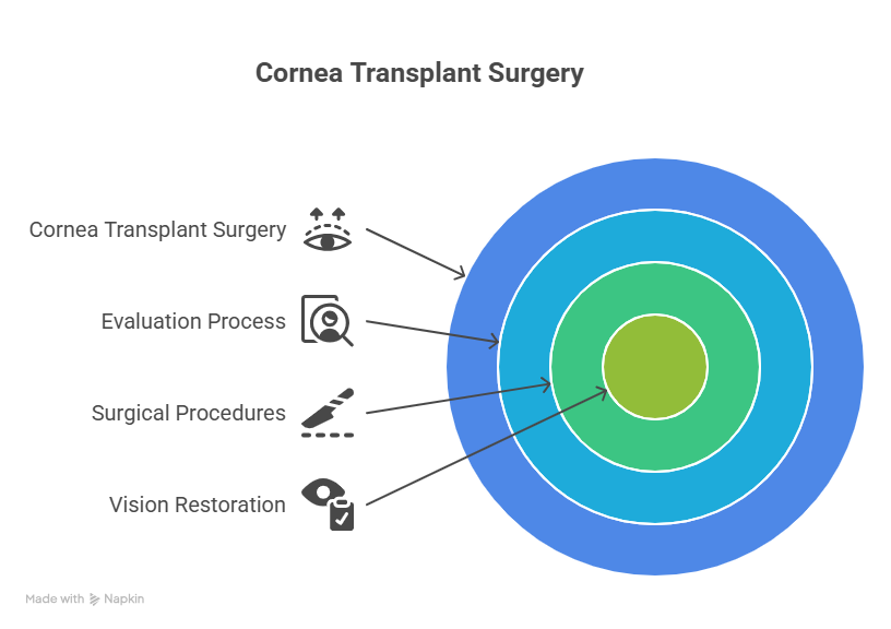 What is Cornea Transplant Surgery, and its procedure?